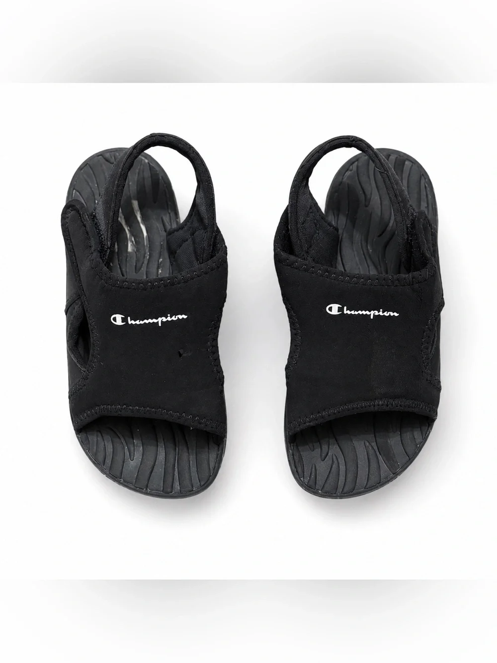 Champion Black Toddler Sport Sandals – Size 8.5